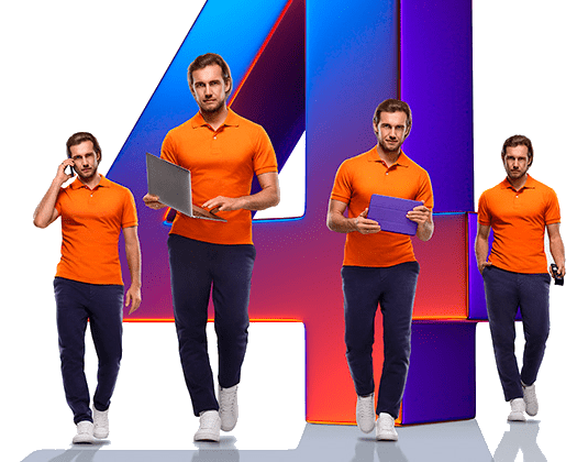 Великолепная четверка Ростелеком в аул Адамий